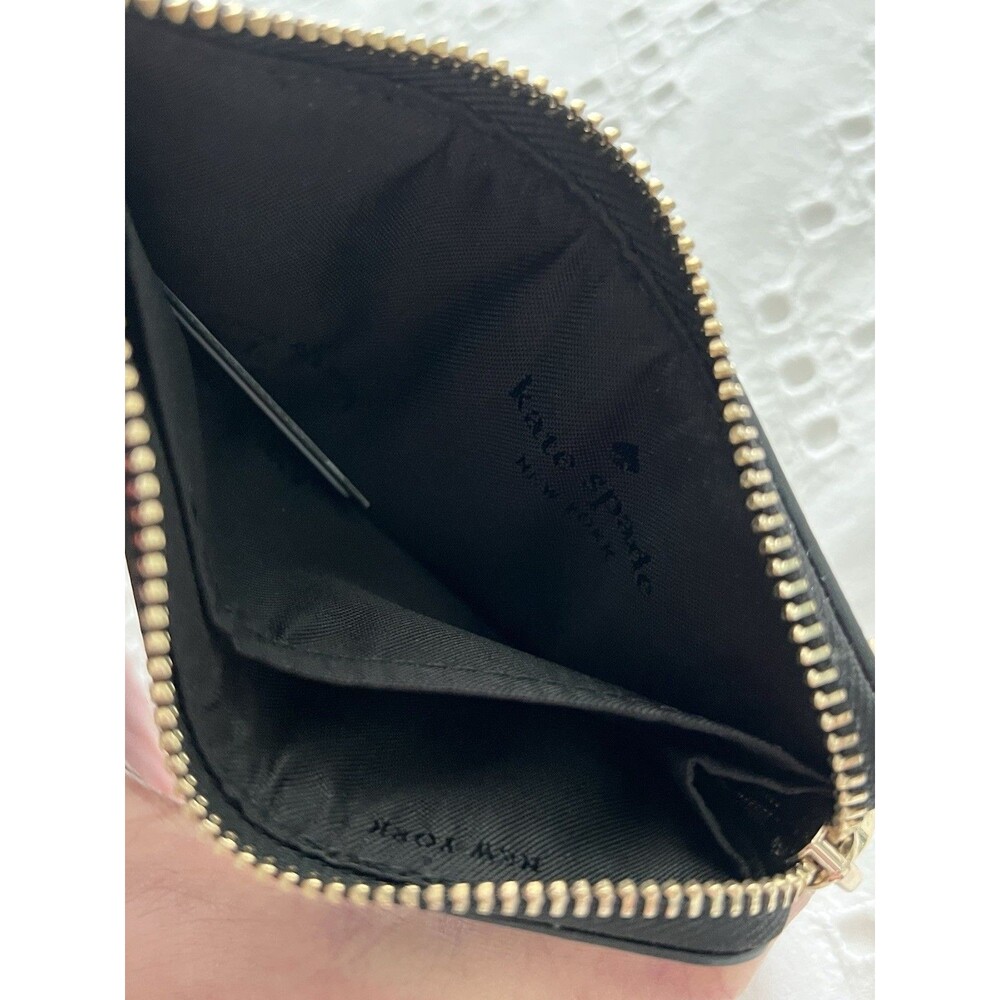 Kate Spade Mini Mouse Card/Key Holder Black And Red EUC - Picture 4 of 6